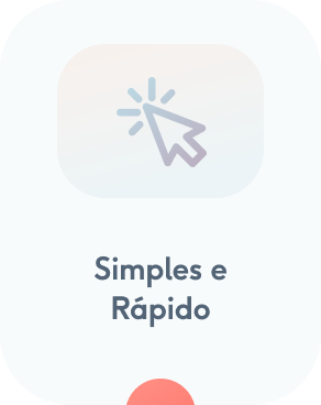Tudo se processa de forma rápida