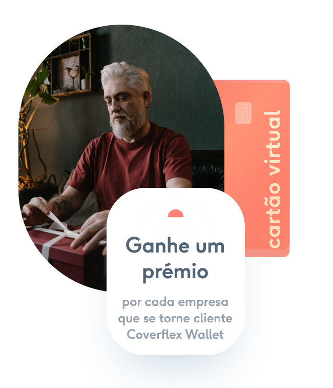 Ganhe 25€ com a Coverflex!